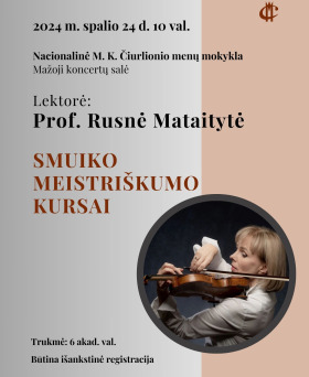 Smuiko meistriškumo kursai